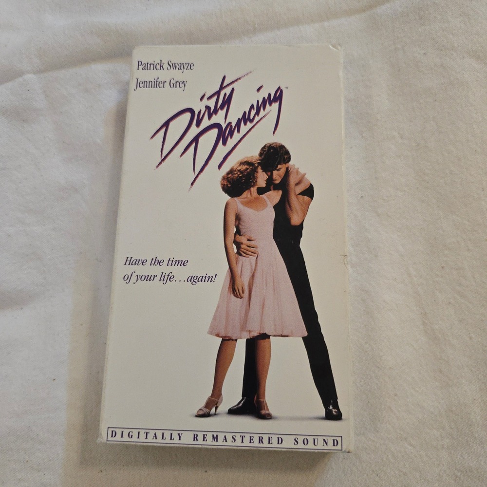 VTG Dirty Dancing VHS Movie Video Tape USA 80s Romance Retro Analog EUC Artisan